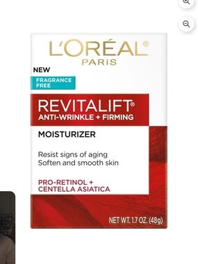 L'Oreal Revitalift Anti-Wrinkle + Firming Moisturizer - Red & White